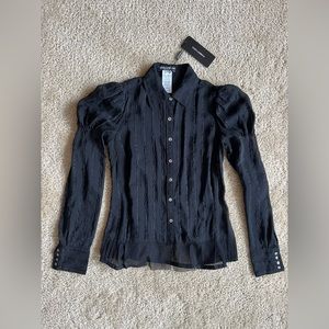 Dolce Gabbana Silk Blouse IT 38